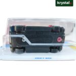Bottom view of Hot Wheels Drift Box die-cast toy car in packaging showing Mattel Malaysia branding and logo