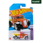 Hot Wheels Gotta Go Die-cast Toy Truck Hot Wheels Gotta Go die-cast toy truck with orange flame decals and toilet bowl seat design, Mattel collectible car