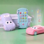 Car Projection Mobile Phone Toy – Musical Light Play Set