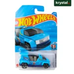 Hot Wheels Rapid Pulse blue die-cast EMT toy car in original blister pack packaging