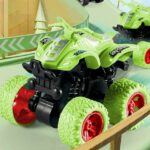Mini Monster Stunt Truck, Friction Powered Push-and-Go