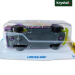 Hot Wheels Limited Grip Peak Pursuit Chassis Hot Wheels Limited Grip Peak Pursuit metallic purple die-cast truck chassis and HKG56 packaging view