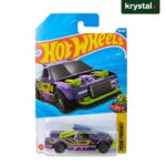 Hot Wheels Limited Grip Peak Pursuit Purple Truck Hot Wheels Peak Pursuit Limited Grip metallic purple off-road truck with neon green Leighton Racing graphics and #40.