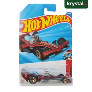 Hot Wheels Madfast red die-cast toy car in original blister pack packaging