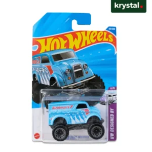 Hot Wheels Monster Dairy Delivery die-cast blue milk truck toy car in original carded packaging