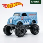 Hot Wheels Monster Dairy Delivery Die-cast Truck Hot Wheels Monster Dairy Delivery die-cast toy truck with light blue Riehlman's Dairy Delivery Co decals