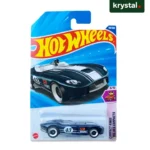 Hot Wheels RRRoadster Die-Cast Toy Car Hot Wheels RRRoadster dark blue die-cast toy car, Compact Kings series with racing number 43 and white stripes