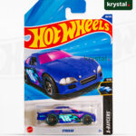Hot Wheels Stockar X-Raycers Blue Die-cast Car Hot Wheels Stockar X-Raycers blue die-cast toy car with racing number 18 in original packaging