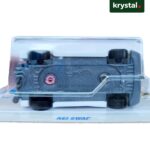 Hot Wheels Kei Swap die-cast car underside view showing official branding and chassis details in blister pack