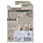 Hot Wheels '67 Shelby GT500 Mustang 60th Anniversary back of card packaging with 1:64 scale collector details