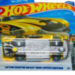 Hot Wheels Aston Martin DB4GT High-Speed Edition yellow 1:64 scale diecast car, HW Dream Garage 107/250