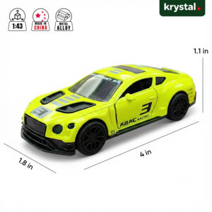Bentley Continental GT3 Race Car 1:43 Model - Continental GT3 Green