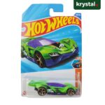 Hot Wheels Blitzspeeder Green Die-Cast Toy Car Hot Wheels Blitzspeeder green die-cast toy car with purple windows and racing number 79 in original packaging