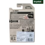 Hot Wheels El Viento X-Raycers die-cast car packaging back featuring Mattel product details and safety certifications.