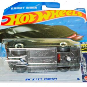 Hot Wheels HW K.I.T.T. Concept Knight Rider die-cast car in matte black from the HW Screen Time series