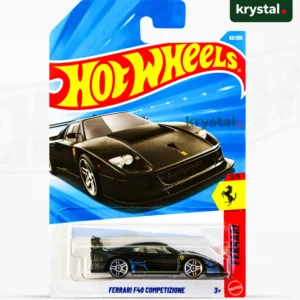 Hot Wheels Ferrari F40 Competizione black 1:64 scale die-cast racing supercar collector's edition