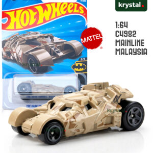 Hot Wheels The Dark Knight Batmobile Tumbler in desert tan camouflage 1:64 scale Mattel die-cast car