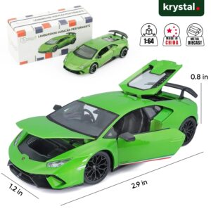 Bburago Lamborghini Huracán Performante 1:64 Model Car - Green