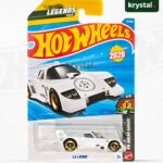 Hot Wheels La Liebre white 1:64 scale diecast car, Legends Tour Winner, HW Dream Garage series