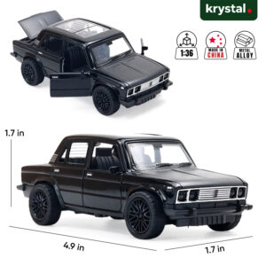 Lada 1600 VAZ‑2106 Sedan 1:36 Model Cars - VAZ Black