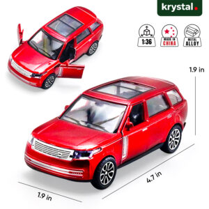 Land Rover Range Rover Vogue SUV 1:36 Model Cars - Range Rover Red