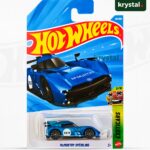 Hot Wheels McMurtry Spéirling metallic blue 1:64 scale die-cast car with 55.9 decal from HW Exoticars series