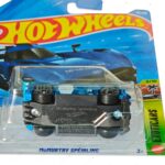 Hot Wheels McMurtry Spéirling metallic blue die-cast EV hypercar, 1:64 scale Exoticars series in blister pack