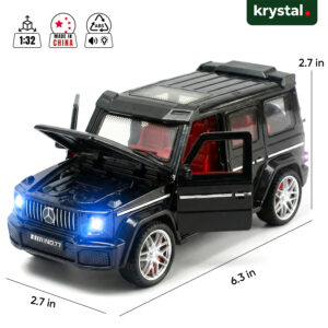 Mercedes‑Benz G63 1:32 ABS Toy Car Model - G63 AMG Black