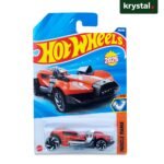 Hot Wheels Mod Mill orange die-cast muscle car, 2025 Muscle Mania series collectible toy