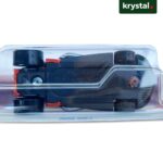 Hot Wheels Mod Mill die-cast toy car underside view in original blister packaging showing authentic Mattel details