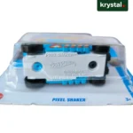 Blue Hot Wheels Pixel Shaker die-cast toy car in original packaging, 2019 Mattel edition for collectors