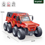 Shaman 8×8 ATV 1:32 ABS Toy Model