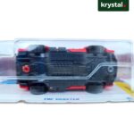 Hot Wheels The Vanster Base - HLK64 Red Die-cast Van Hot Wheels The Vanster red die-cast van base showing Mattel casting code HLK64 and Made in Malaysia details
