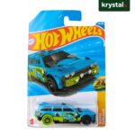 Hot Wheels Track Dwagon blue and green die-cast toy car from Wagons series 184/250