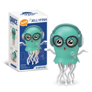 Electric Induction Jellyfish Toy for Kids - Green Large