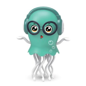 Electric Induction Jellyfish Toy for Kids - Green Small