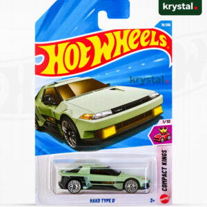 Hot Wheels Hako Type D mint green die-cast car, 1:64 scale Compact Kings series collector number 78/250
