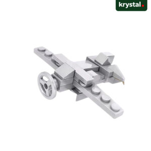 SX Military Destroyer grey fighter jet building block toy, LEGO-compatible military plane model 52068