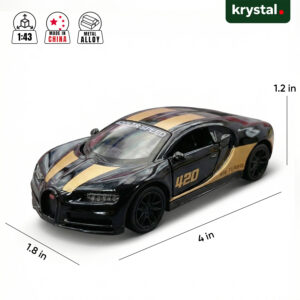 Bugatti Diecast Car 1:43 Sports, Track & Police Models - 420 LTR Speed