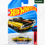 Hot Wheels '70 Dodge Hemi Challenger Hot Wheels '70 Dodge Hemi Challenger yellow die-cast muscle car 1:64 scale model