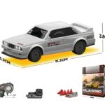 BMW M3 E30 Retro Legend RC Drift Car 1:43