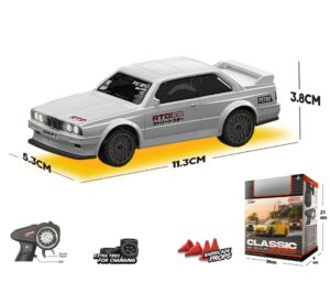 BMW M3 E30 Retro Legend RC Drift Car 1:43