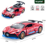 Bugatti Chiron Diecast Model Car 1:36 Alloy