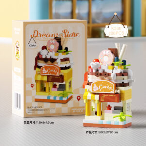 MEKANSM Dream Store Chibi Building Blocks - Cake Shop