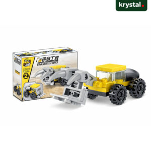 SX Mechanical Engineering Building Blocks 52010 yellow claw grappler construction toy with packaging