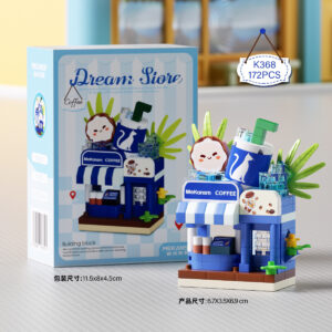 MEKANSM Dream Store Chibi Building Blocks - Coffee Shop