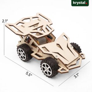 Motorized & Mechanical Engineering STEM Set - Electric 4WD Racer