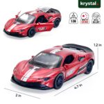 Ferrari SF90 Stradale Diecast Model Car 1:36 Alloy