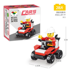 Fire Rescue & Emergency Building Blocks Series - Fire Rescue-28 PCS