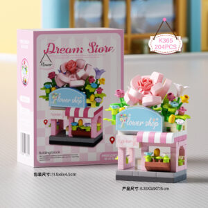 MEKANSM Dream Store Chibi Building Blocks - Flower Shop